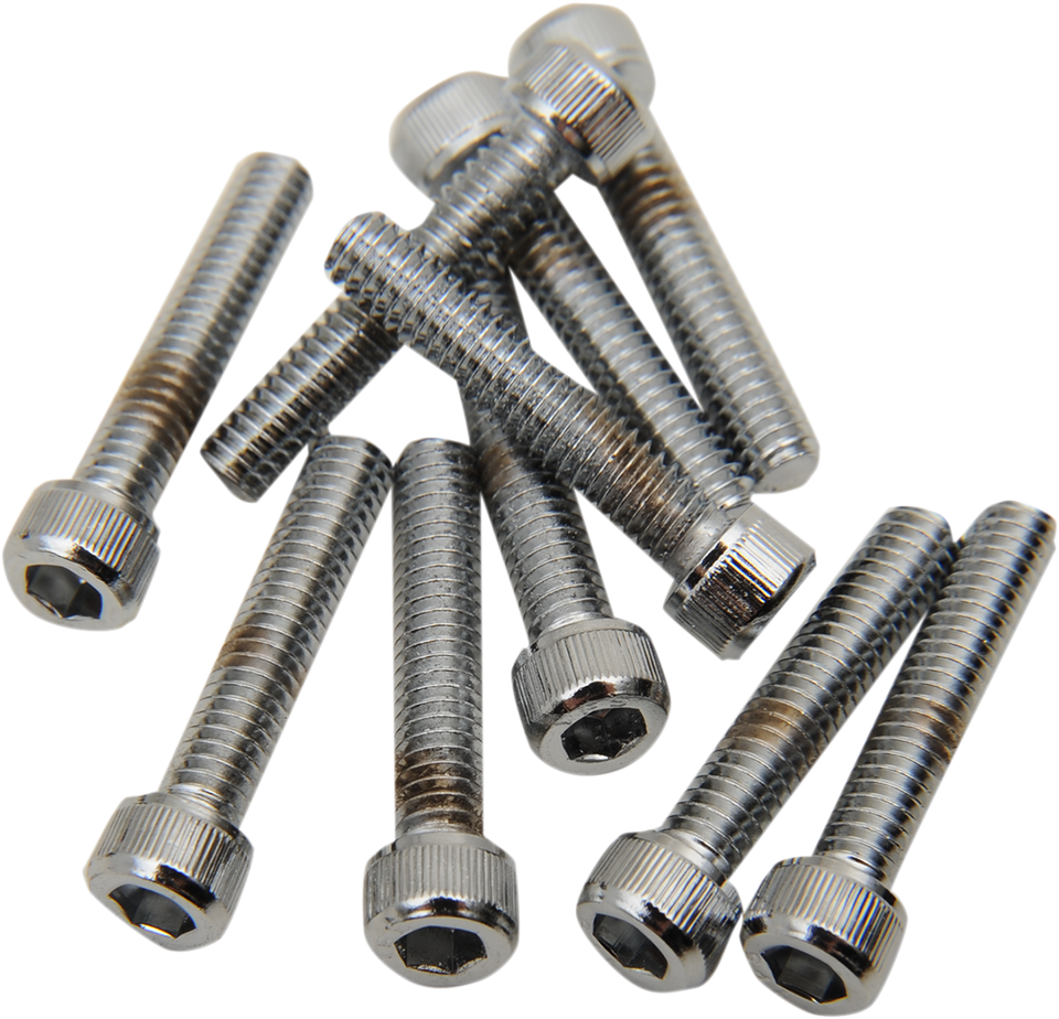 Bolts - Socket-Head - Knurled - 8-32 x 7/8"