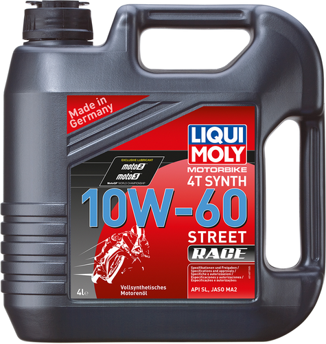 Street Race Synthetic 4T Oil - 10W-60 - 60 L