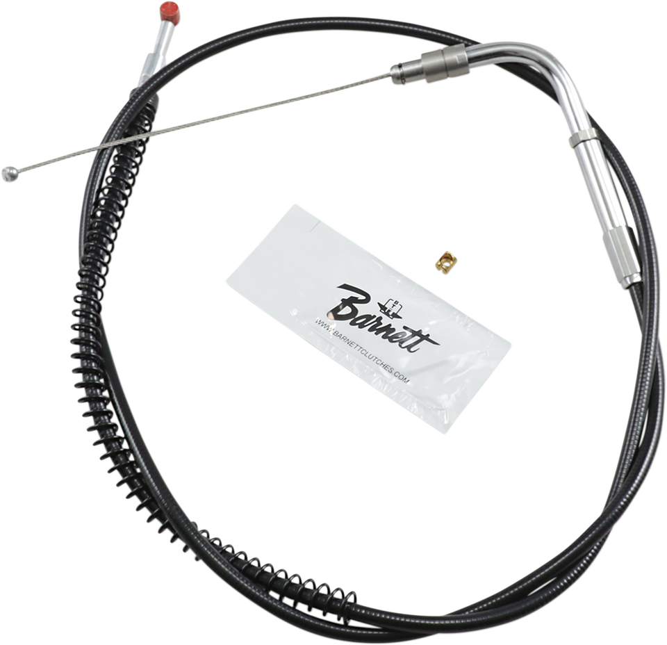 Throttle Cable - +6" - Black - Lutzka's Garage
