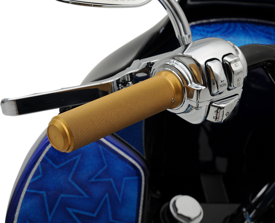 Grips - Speed - 1" - Gold - Lutzka's Garage