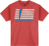 Invasion Stripe™ T-Shirt - Red - Small - Lutzka's Garage