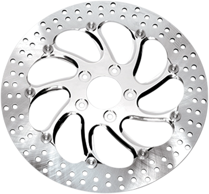 Brake Rotor - 11.8" - Torque - Chrome - Lutzka's Garage