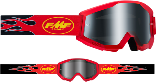 PowerCore Sand Goggles - Flame - Red - Smoke - Lutzka's Garage