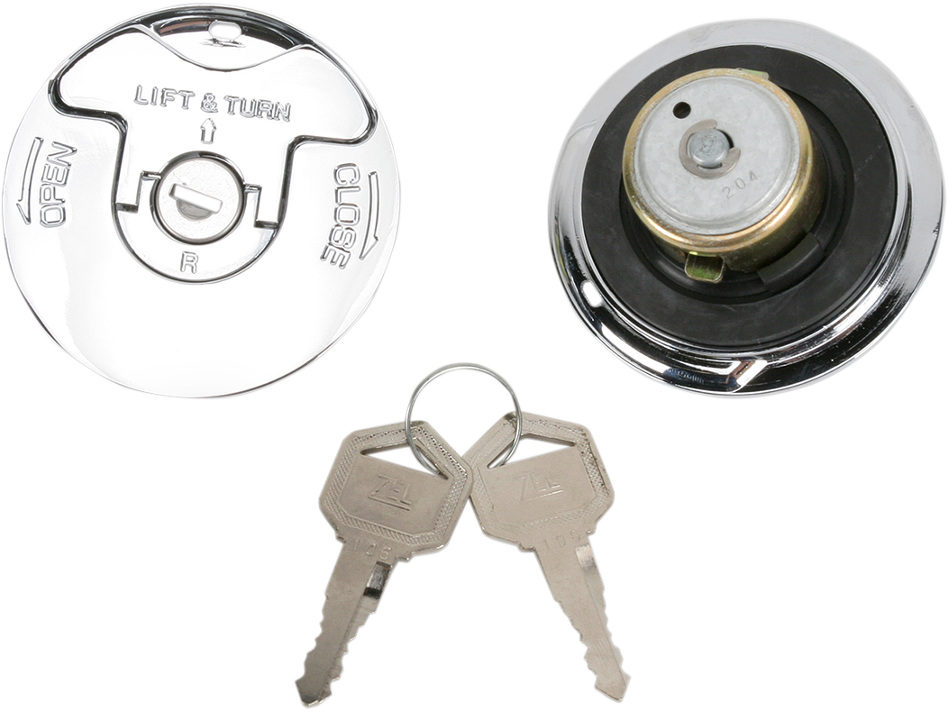 Vented/Non-Vented Locking Gas Caps - Pair