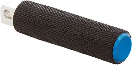 Peg - Knurled - Blue - Lutzka's Garage