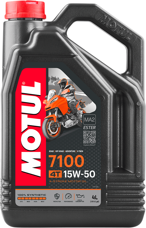 7100 4T Synthetic Oil - 15W-50 - 4 L - Lutzka's Garage