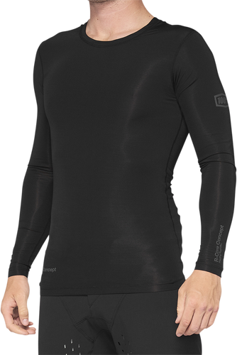 R-Core Concept Long-Sleeve Jersey - Black - Small - Lutzka's Garage