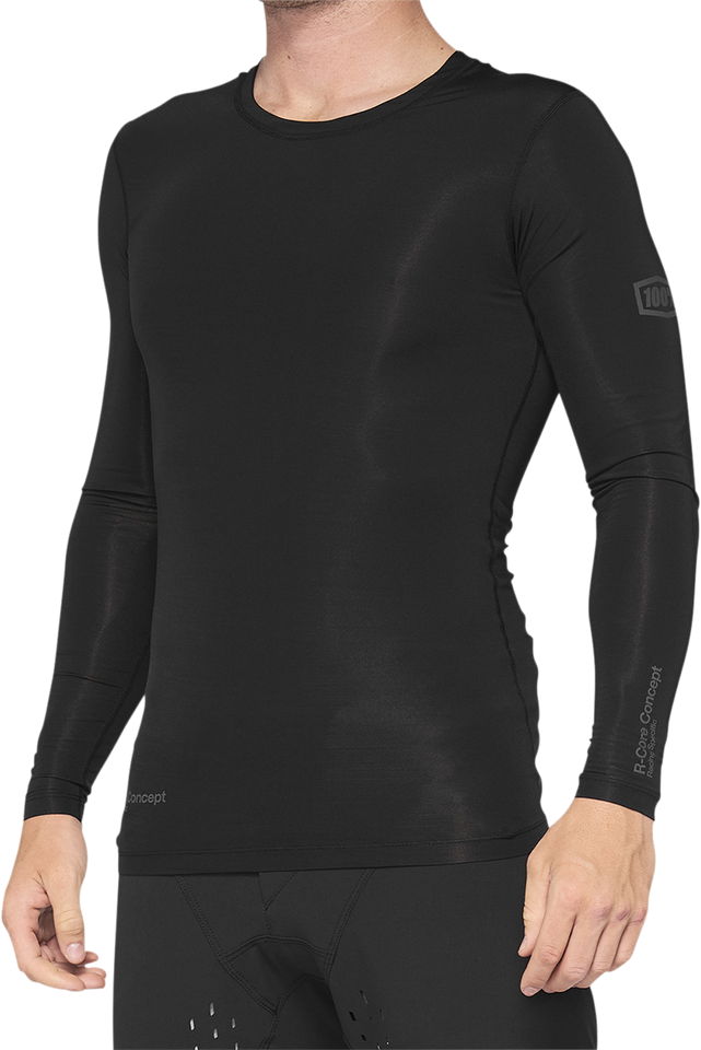R-Core Concept Long-Sleeve Jersey - Black - Small - Lutzka's Garage