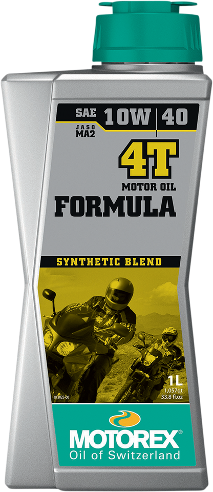Formula Synthetic Blend 4T Engine Oil - 10W-40 - 1 L - Lutzka's Garage