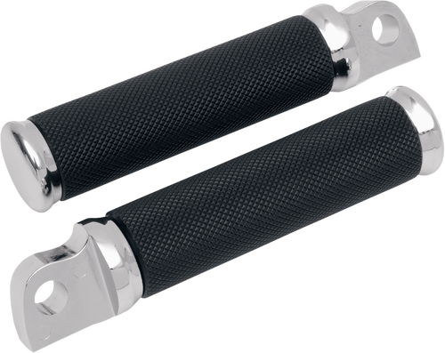 Pegs - Chrome/Rubber - Lutzka's Garage