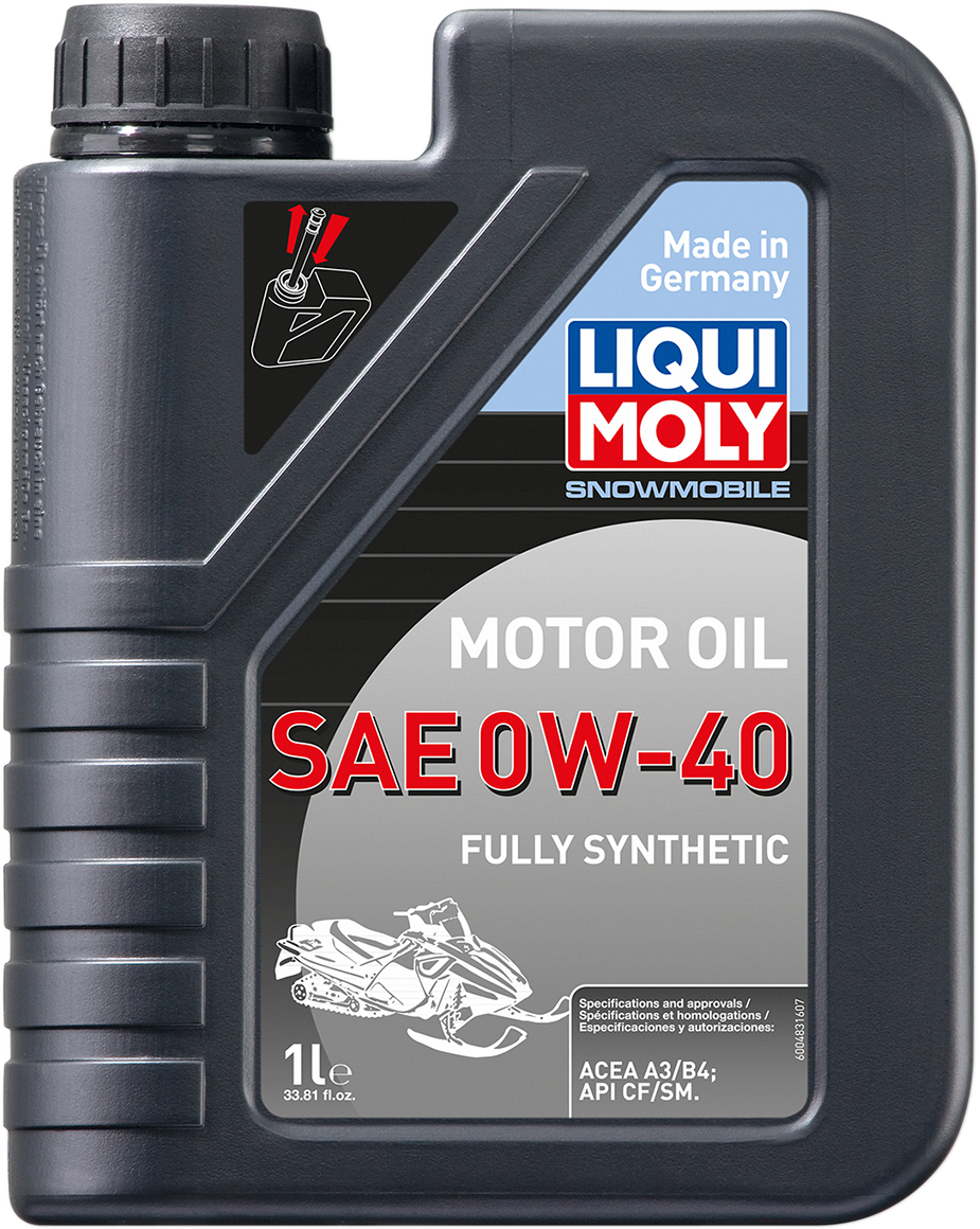 Snowmobile Synthetic Oil -  0W-40 - 1 L - Lutzka's Garage