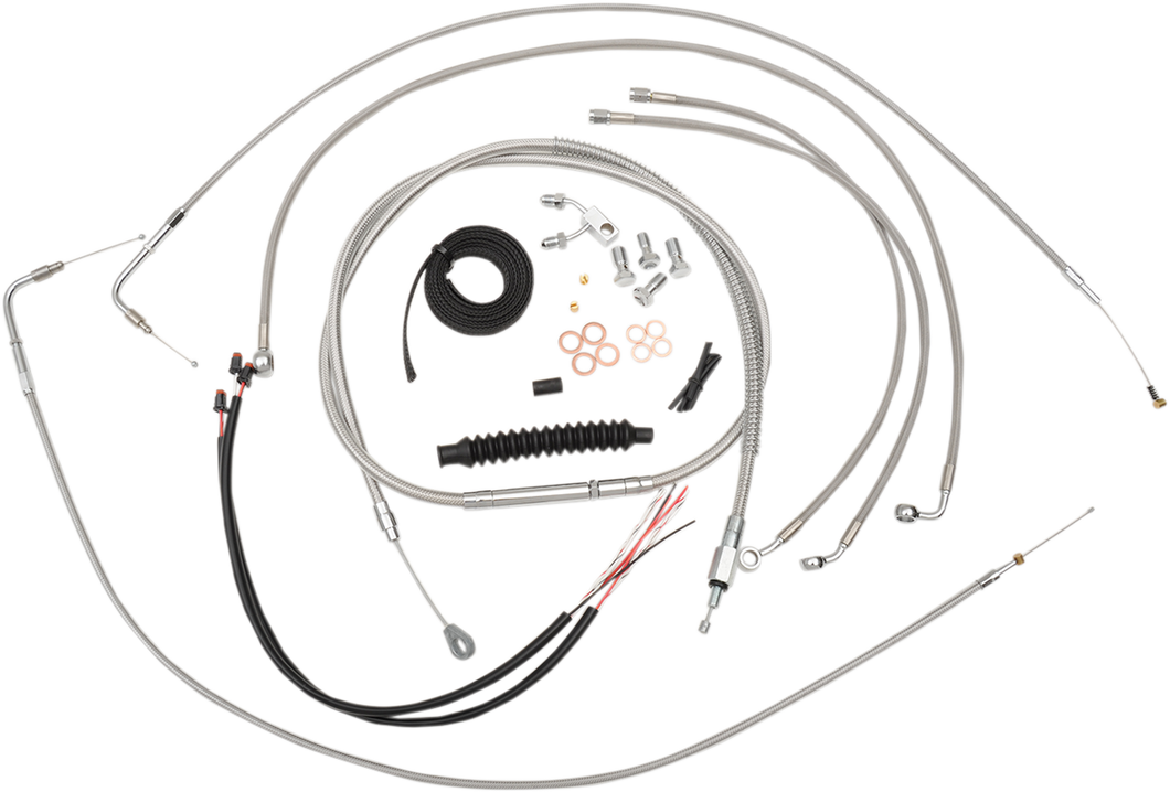 Handlebar Cable/Brake Line Kit - Complete - 15