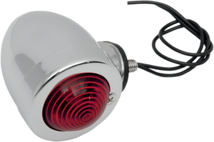 Bullet Light with Mount - Dual Filament - Red Lens - Lutzka's Garage