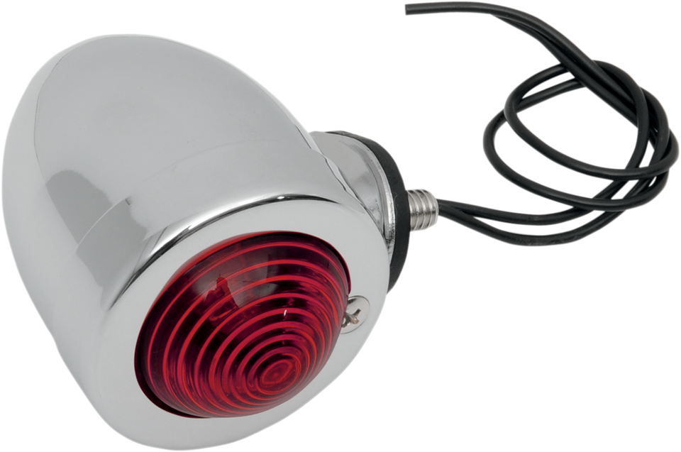 Bullet Light with Mount - Dual Filament - Red Lens - Lutzka's Garage