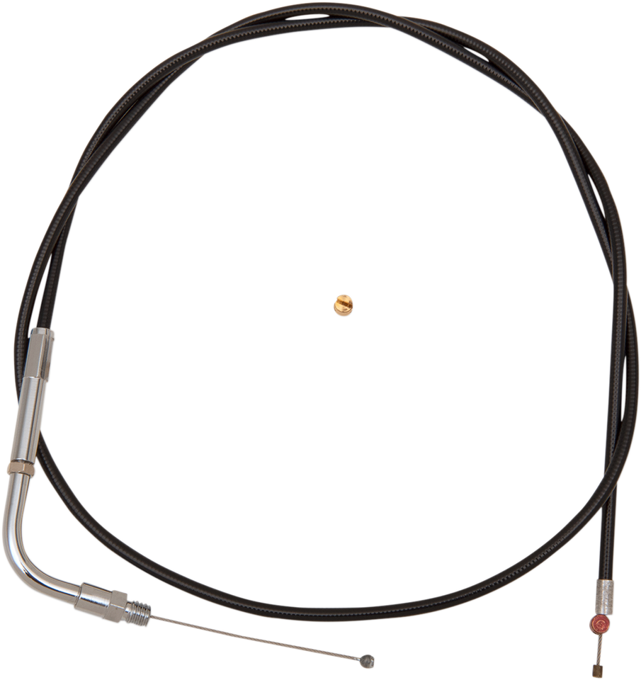 Throttle Cable - +6" - Black - Lutzka's Garage