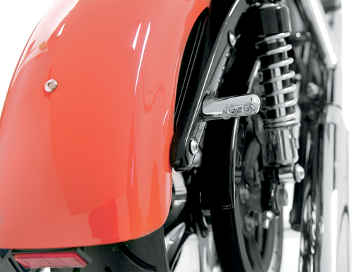 Accessory Marker Lights - Amber/Rear - Chrome - Lutzka's Garage