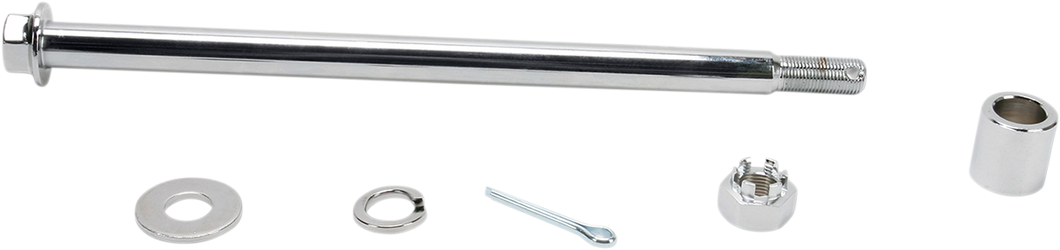 Axle - Rear - Kit - Chrome - 82-94 FXR - Lutzka's Garage