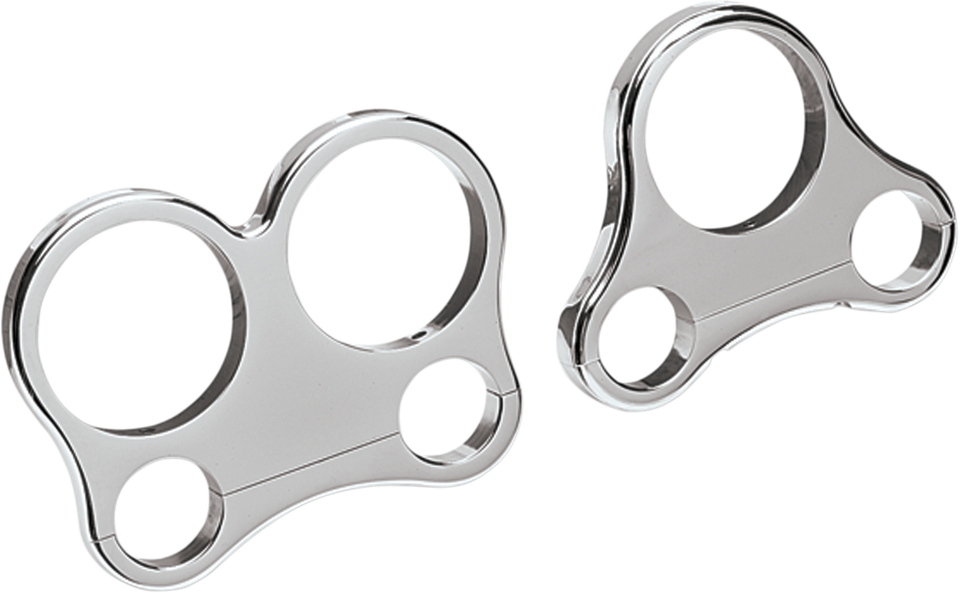 1.25" T-Bar Single Gauge Mount - Chrome - For 2.375/2.4" Mini Gauge - Lutzka's Garage