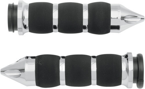 Grips - Spike Air - Cushioned - TBW - Chrome - Lutzka's Garage