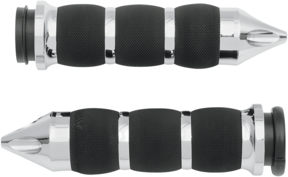 Grips - Spike Air - Cushioned - TBW - Chrome - Lutzka's Garage