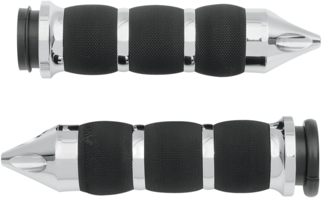 Grips - Spike Air - Cushioned - TBW - Chrome - Lutzka's Garage