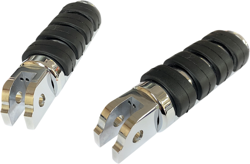 FML Soft-Ride Footpegs - Chrome - Softail - Lutzka's Garage