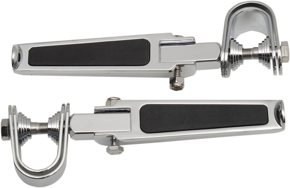U-Clamp Footpegs - Rubber Inlay