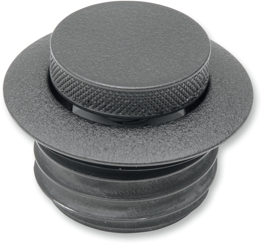 Non-Vented Pop-Up Gas Cap - Black Wrinkle - Lutzka's Garage