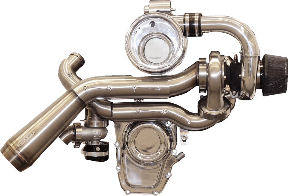 Tornado Turbo Performance Kit - Polished with Brushed Stainless Steel Exhaust