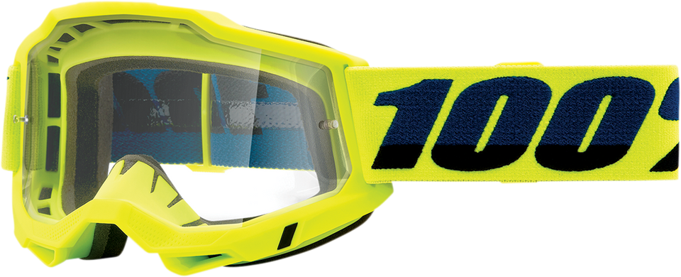 Accuri 2 Goggles - Fluo Yellow - Clear - Lutzka's Garage