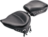 Wide Studded Solo Seat - Softail 84-99