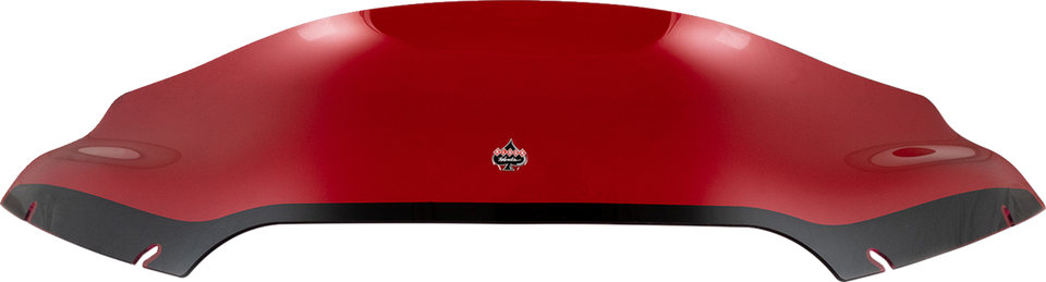 Kolor Flare Sport Windshield - 6" - Red - FLTR - Lutzka's Garage