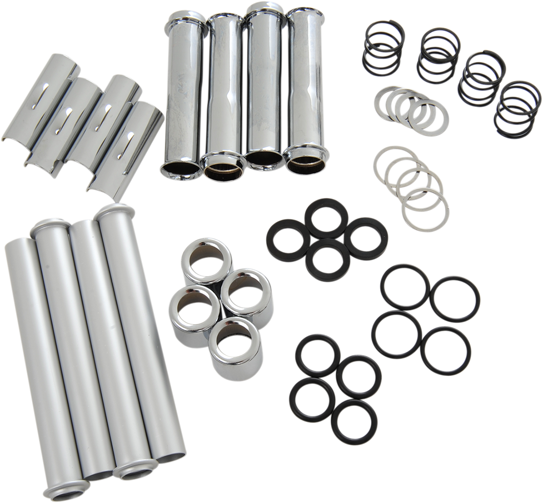 Pushrod Tube Kit - Chrome - XL - Lutzka's Garage