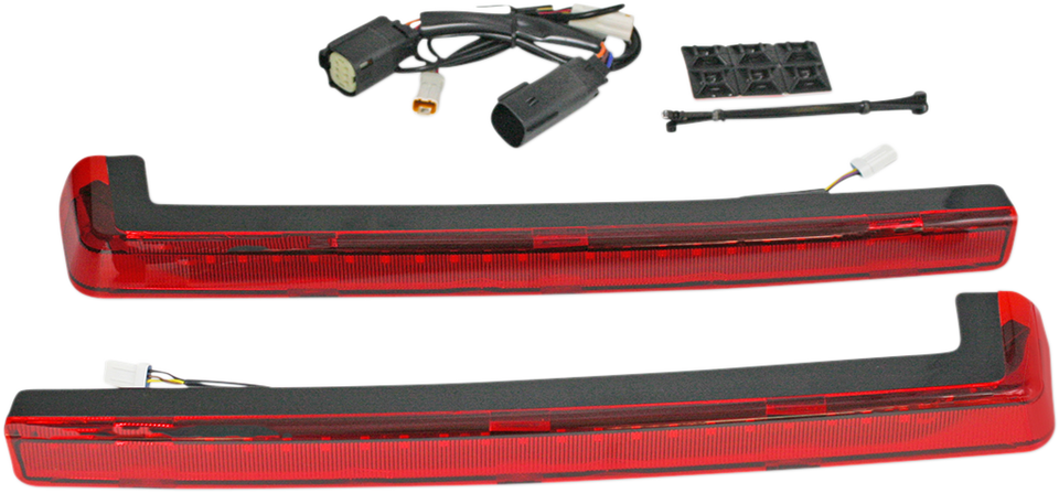 LED Run/Brake/Turn Tour-Pak® Arms - Red Lens - 14+ - Lutzka's Garage