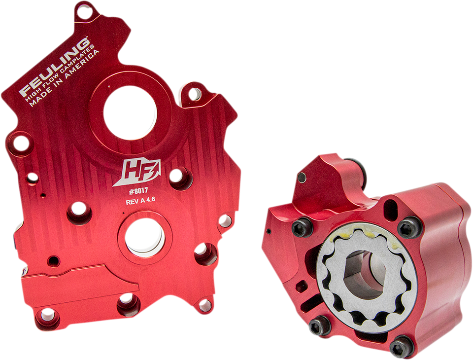 Race Oil Pump with Plate - M8