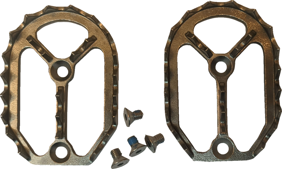 Qualifier Foot Rest - Teeth and Screws