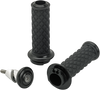 Grips - Alumicore - Dual Cable - Black - Lutzka's Garage