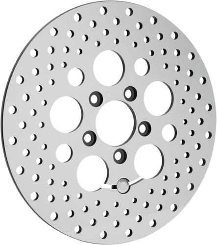 Drilled Brake Rotor - Rear - 11.8