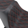 Predator III Seat - Double Diamond - Red Stitching - FXBR/S 18-22