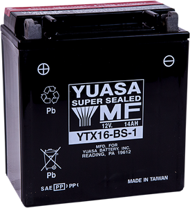 AGM Battery - YTX16-BS-1 .78 L