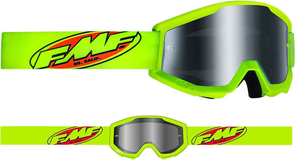PowerCore Sand Goggles - Core - Yellow - Smoke - Lutzka's Garage