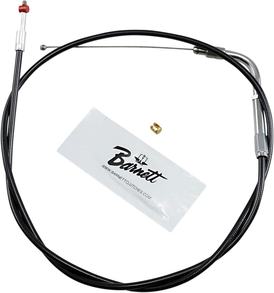 Throttle Cable - +6" - Black - Lutzka's Garage