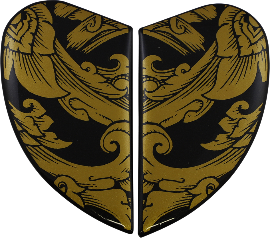 Airform Side Plates - Esthetiqe - Gold - Lutzka's Garage