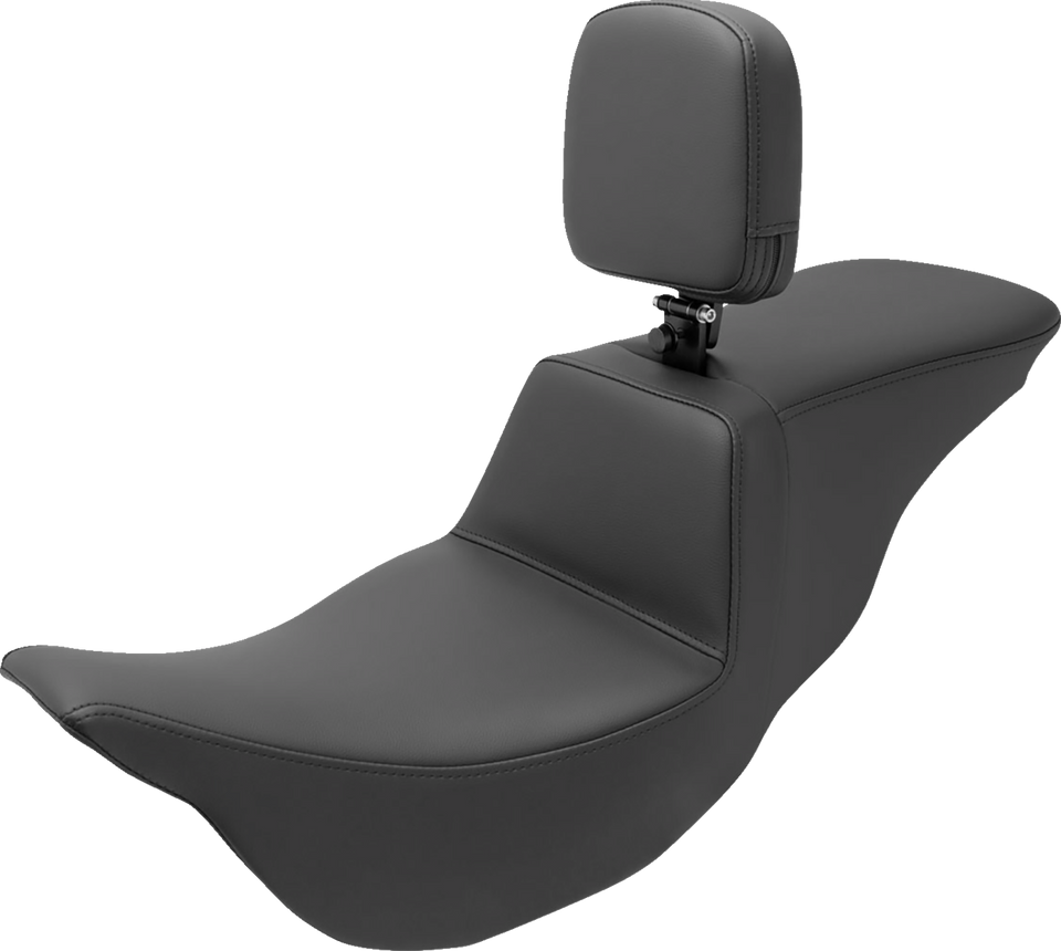 Tour Step Up Seat - Rider Backrest - Plain - FL 08-22