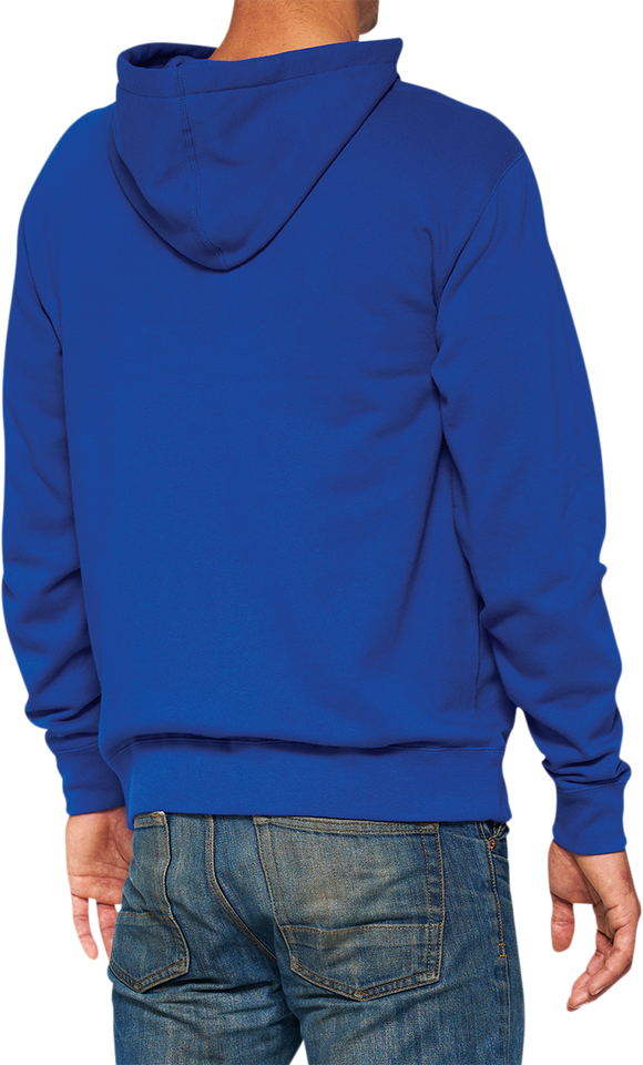 Official Fleece Zip-Up Hoodie - Royal - Small - Lutzka's Garage
