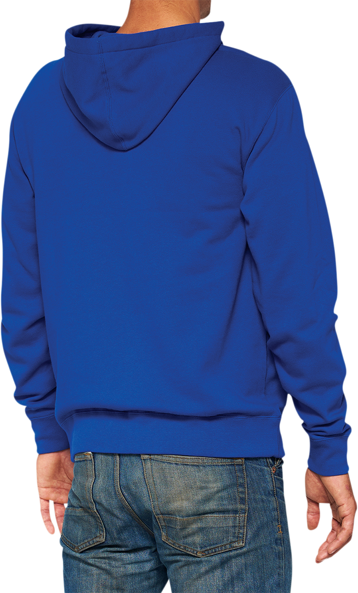 Official Fleece Zip-Up Hoodie - Royal - Small - Lutzka's Garage