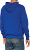 Official Fleece Zip-Up Hoodie - Royal - Small - Lutzka's Garage