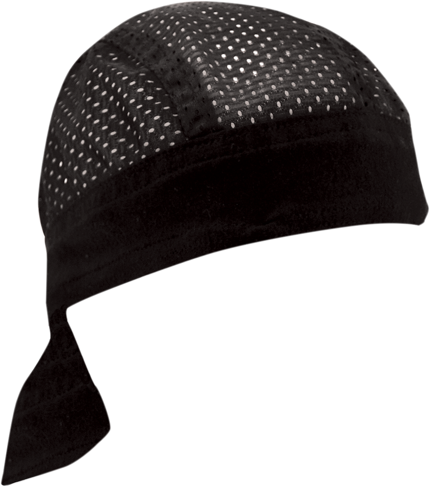 Flydanna® Vented Sport Headwrap - Black - Lutzka's Garage