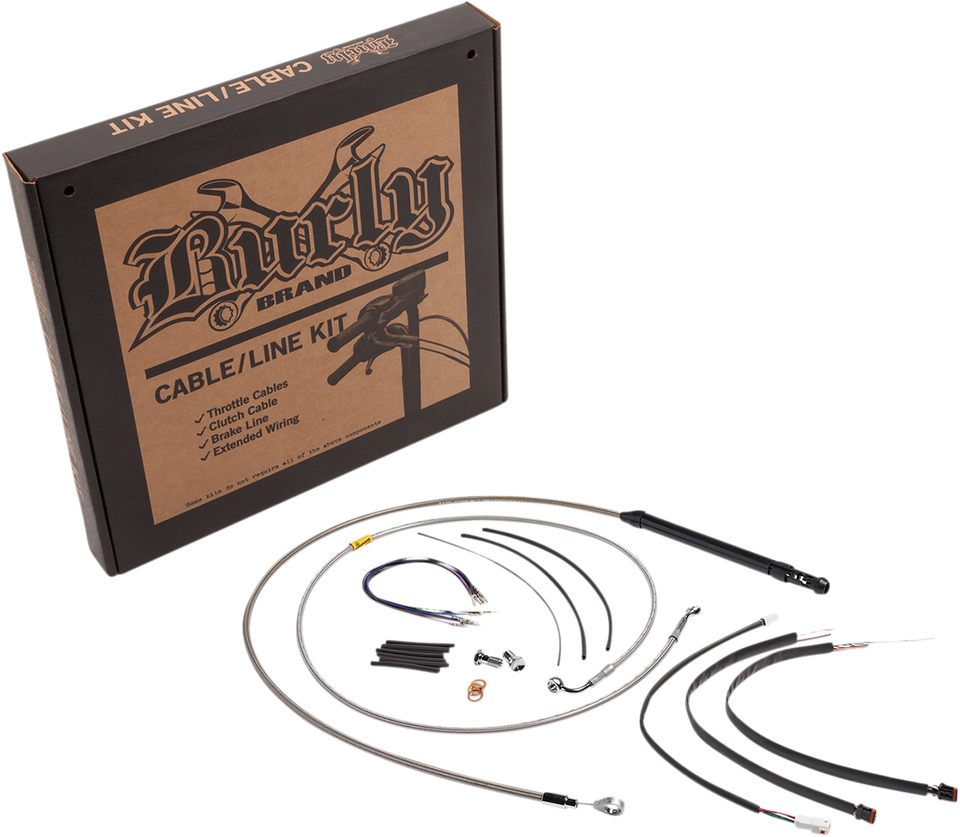 Control Kit - 18" Gorilla Handlebars - Stainless