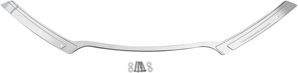 Windshield Trim - Scallop - Chrome - FLTR 15+ - Lutzka's Garage